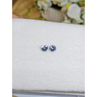 0.93&nbsp;Ct.Tw.Total Carat Weight Blue Sapphire Pair from Ceylon (Sri Lanka) Life Style