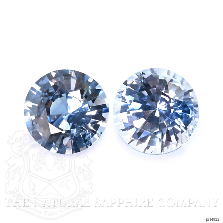 1.22 Ct.Tw. Blue Sapphire Pair from Ceylon (Sri Lanka)