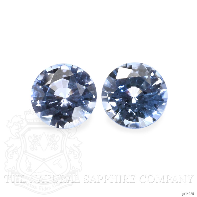 1.27 Ct.Tw. Blue Sapphire Pair from Ceylon (Sri Lanka)