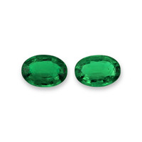 7.01&nbsp;Ct.Tw.Total Carat Weight Emerald Pair from Zambia Video
