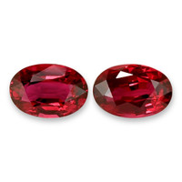5.05&nbsp;Ct.Tw.Total Carat Weight Ruby Pair from Mozambique Video