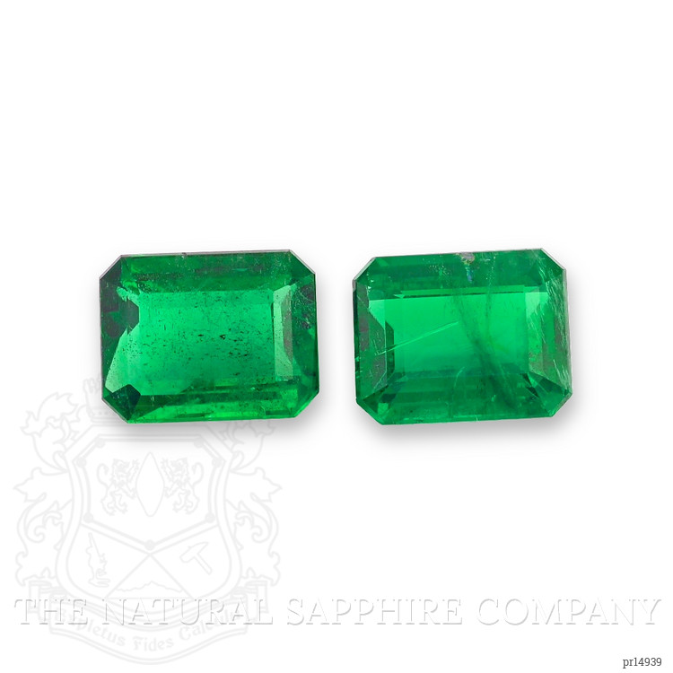 8.38 Ct.Tw. Emerald Pair from Zambia
