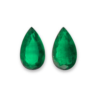 8.96&nbsp;Ct.Tw.Total Carat Weight Emerald Pair from Zambia Video