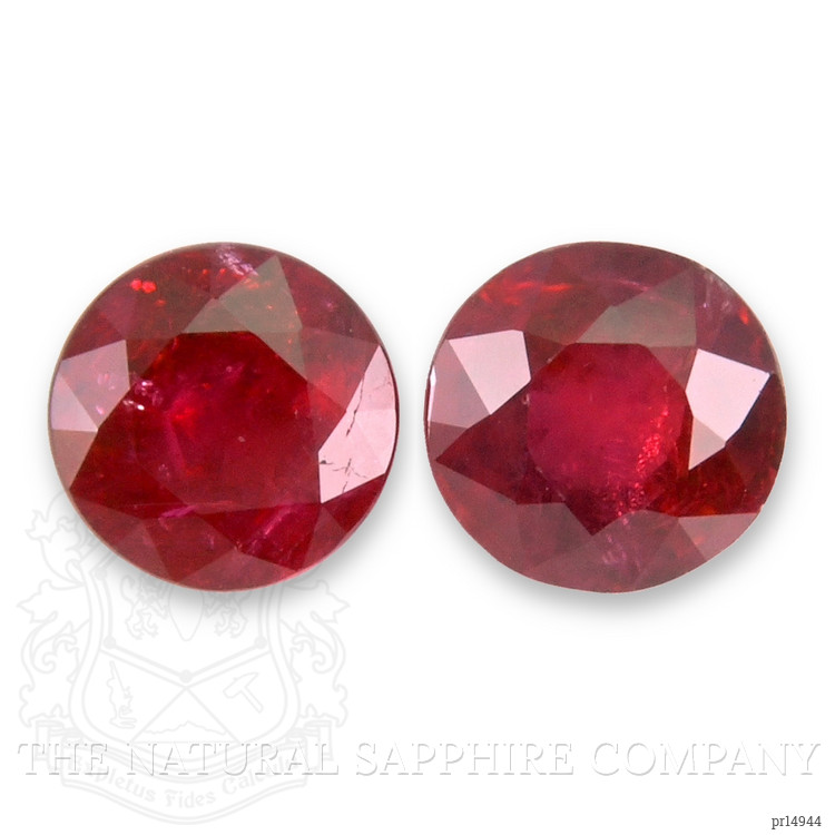 1.39 Ct.Tw. Ruby Pair from Mozambique