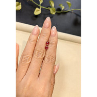 1.39&nbsp;Ct.Tw.Total Carat Weight Ruby Pair from Mozambique Life Style