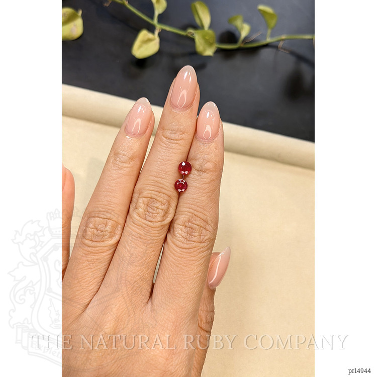 1.39 Ct.Tw. Ruby Pair from Mozambique