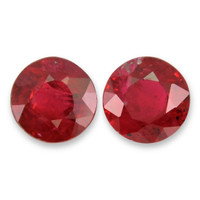 1.14&nbsp;Ct.Tw.Total Carat Weight Ruby Pair from Mozambique Video