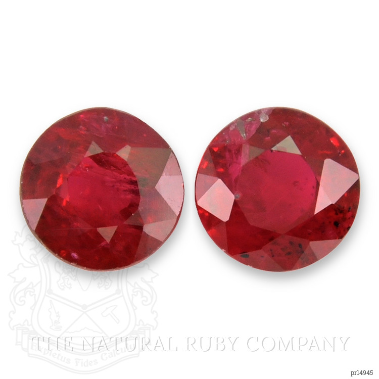 1.14 Ct.Tw. Ruby Pair from Mozambique