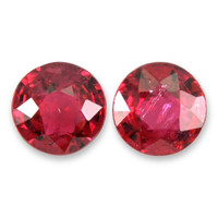 0.90&nbsp;Ct.Tw.Total Carat Weight Ruby Pair from Mozambique Video