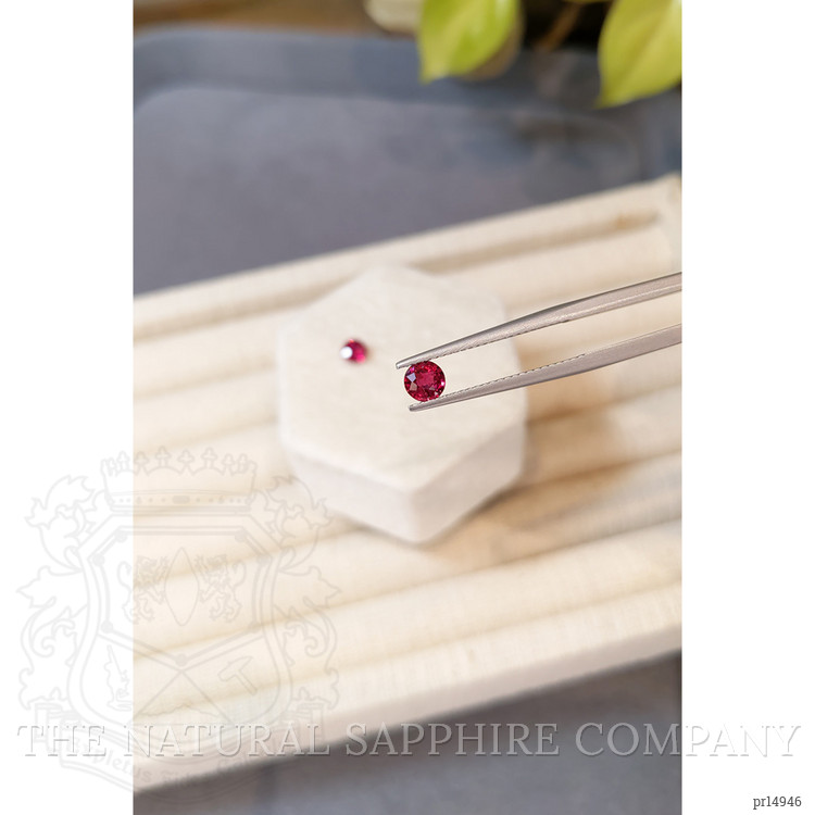 0.90 Ct.Tw. Ruby Pair from Mozambique