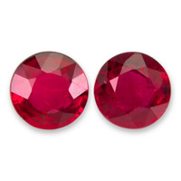 1.02&nbsp;Ct.Tw.Total Carat Weight Ruby Pair from Mozambique Video