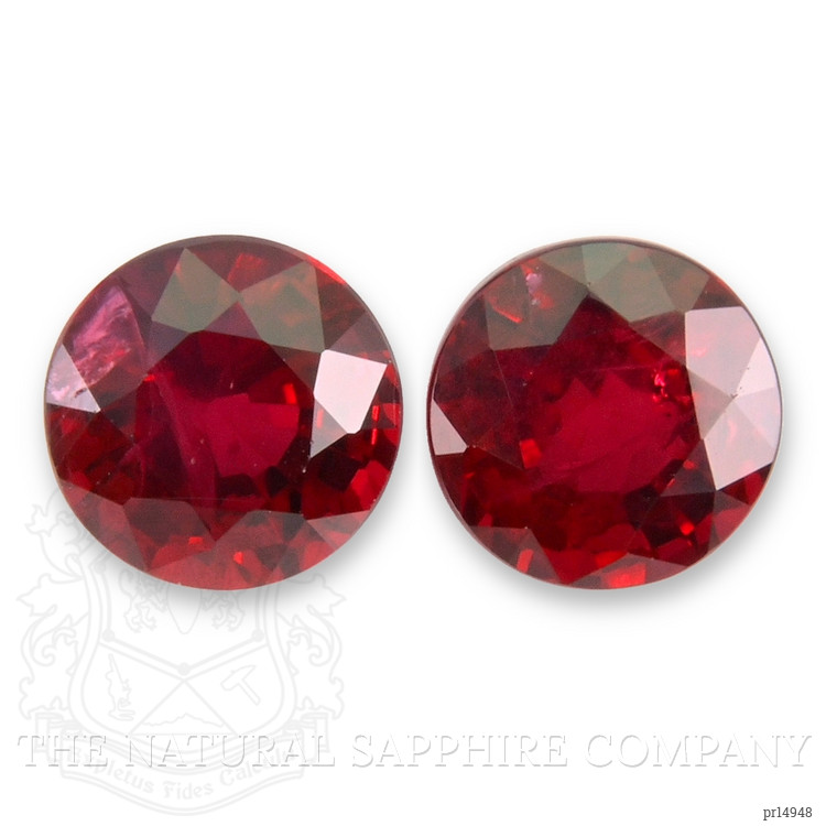 1.74 Ct.Tw. Ruby Pair from Mozambique