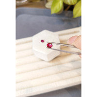 1.10&nbsp;Ct.Tw.Total Carat Weight Pinkish Red Ruby Pair from Mozambique Life Style
