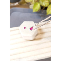 0.80 Ct.Tw.Total Carat Weight Pinkish Red Ruby Pair from Mozambique Life Style