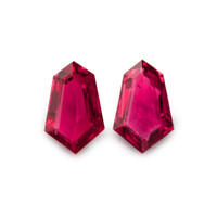 1.19&nbsp;Ct.Tw.Total Carat Weight Ruby Pair from Mozambique Video