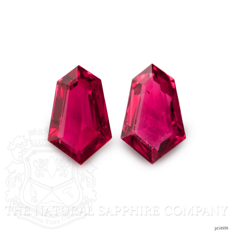 1.19 Ct.Tw. Ruby Pair from Mozambique