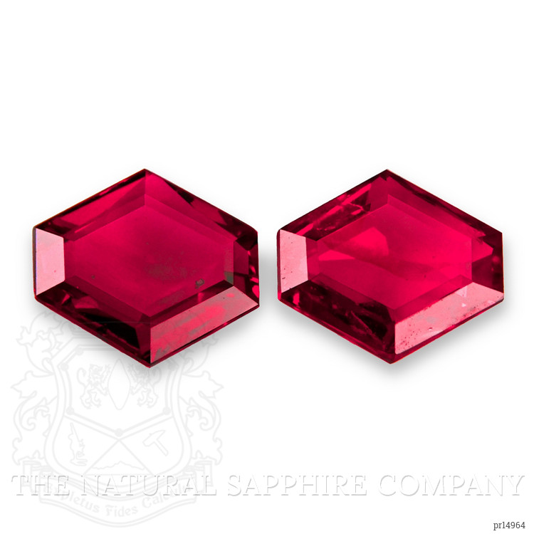 1.39 Ct.Tw. Ruby Pair from Mozambique