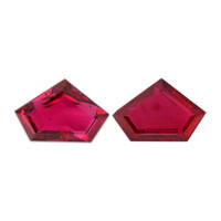 1.18&nbsp;Ct.Tw.Total Carat Weight Ruby Pair from Mozambique Video