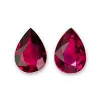 1.21&nbsp;Ct.Tw.Total Carat Weight Ruby Pair from Mozambique Video