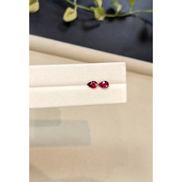 1.21&nbsp;Ct.Tw.Total Carat Weight Ruby Pair from Mozambique Life Style