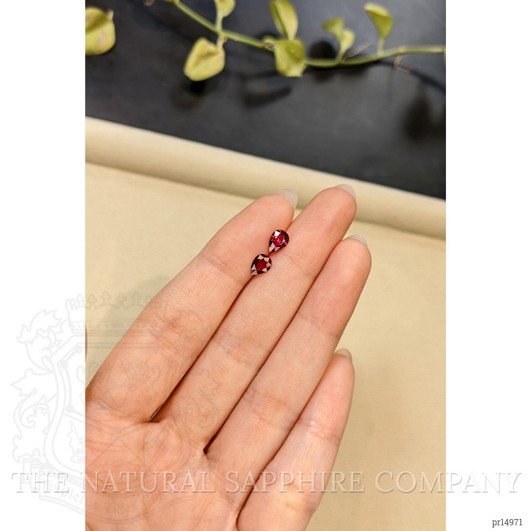 1.21 Ct.Tw. Ruby Pair from Mozambique