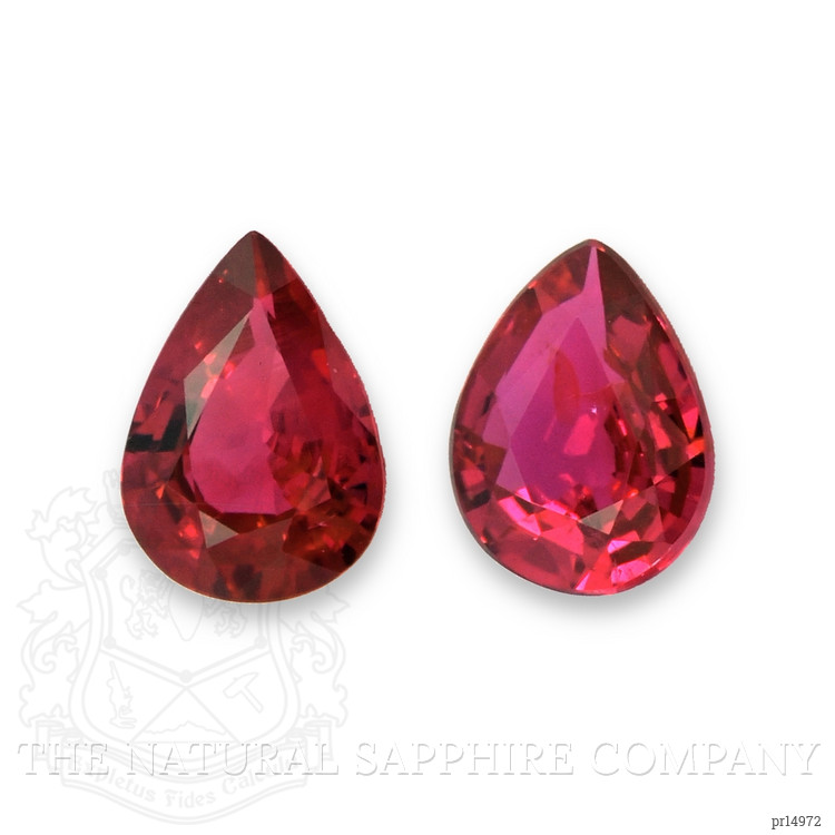 1.22 Ct.Tw. Ruby Pair from Mozambique
