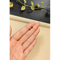 1.22 Ct.Tw.Total Carat Weight Ruby Pair from Mozambique Life Style