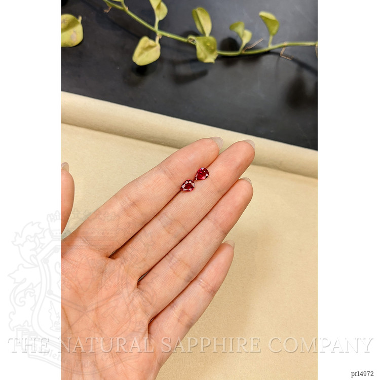 1.22 Ct.Tw. Ruby Pair from Mozambique