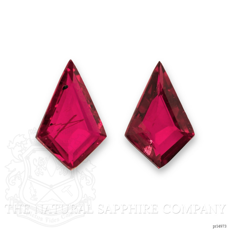 1.01 Ct.Tw. Ruby Pair from Mozambique