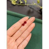 3.25&nbsp;Ct.Tw.Total Carat Weight Ruby Pair from Mozambique Life Style