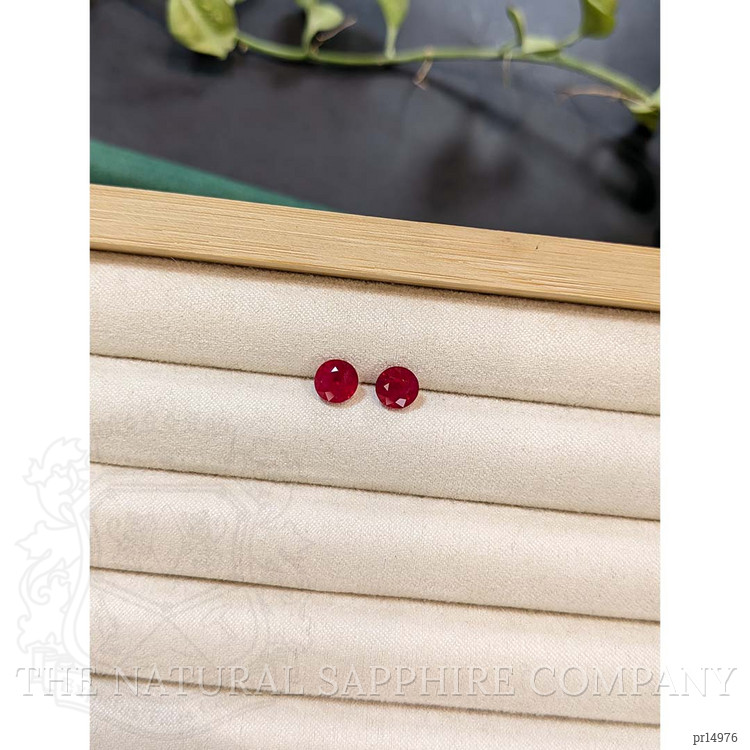 3.25 Ct.Tw. Ruby Pair from Mozambique