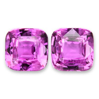 3.11&nbsp;Ct.Tw.Total Carat Weight Pink Sapphire Pair from Madagascar Video