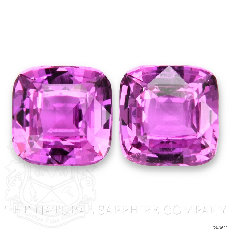 3.11 Ct.Tw. Pink Sapphire Pair from Madagascar