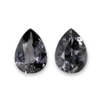 3.72&nbsp;Ct.Tw.Total Carat Weight Grey Spinel Pair from Burma (Myanmar) Video