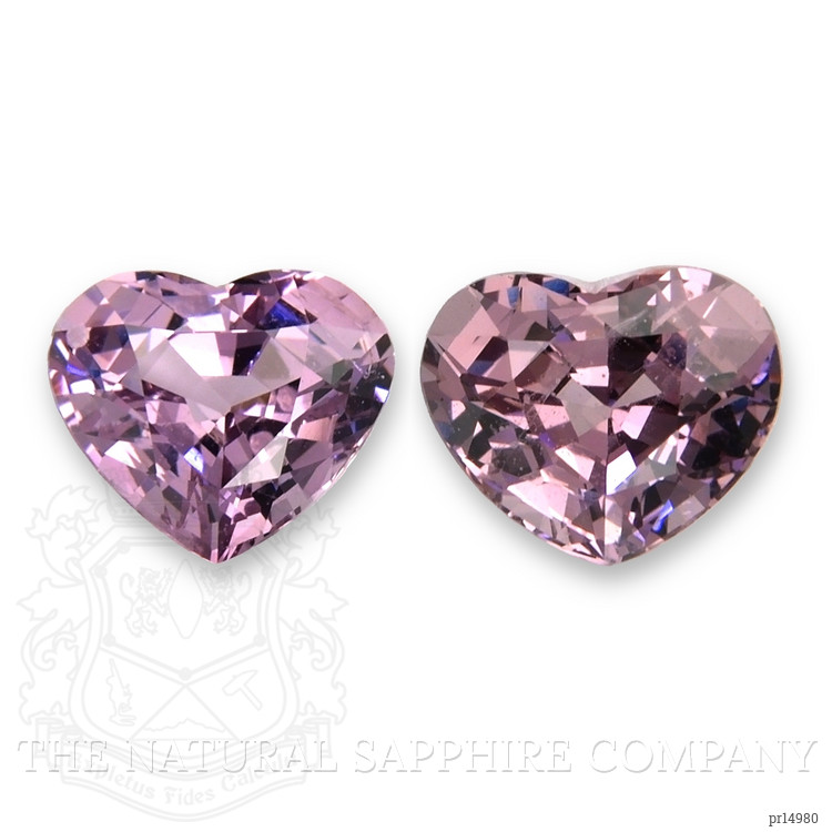 3.32 Ct.Tw. Purplish Pink Spinel Pair from Burma (Myanmar)
