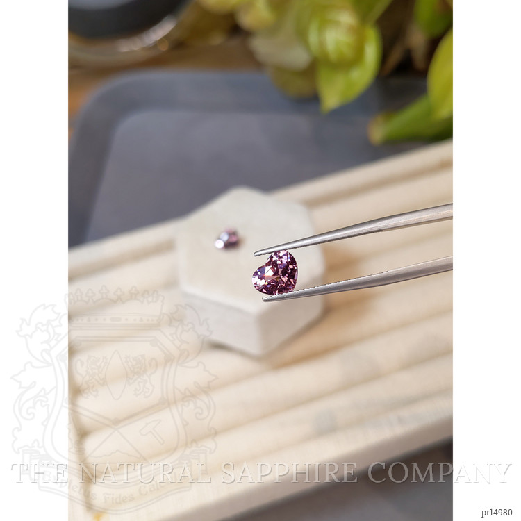 3.32 Ct.Tw. Purplish Pink Spinel Pair from Burma (Myanmar)