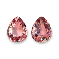 3.00&nbsp;Ct.Tw.Total Carat Weight Reddish Pink Spinel Pair from Burma (Myanmar) Video