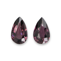 3.55&nbsp;Ct.Tw.Total Carat Weight Pinkish Purple Spinel Pair from Burma (Myanmar) Video