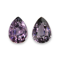 4.02&nbsp;Ct.Tw.Total Carat Weight Purple Spinel Pair from Burma (Myanmar) Video