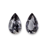 3.97&nbsp;Ct.Tw.Total Carat Weight Grey Spinel Pair from Burma (Myanmar) Video