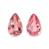 2.95&nbsp;Ct.Tw.Total Carat Weight Reddish Pink Spinel Pair from Burma (Myanmar) Video