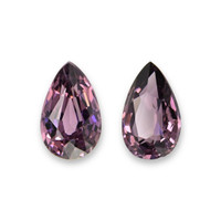 3.08&nbsp;Ct.Tw.Total Carat Weight Pinkish Purple Spinel Pair from Burma (Myanmar) Video