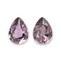 3.02&nbsp;Ct.Tw.Total Carat Weight Pinkish Purple Spinel Pair from Burma (Myanmar) Video