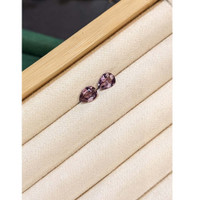3.02&nbsp;Ct.Tw.Total Carat Weight Pinkish Purple Spinel Pair from Burma (Myanmar) Life Style