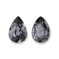 3.19&nbsp;Ct.Tw.Total Carat Weight Purplish Grey Spinel Pair from Burma (Myanmar) Video