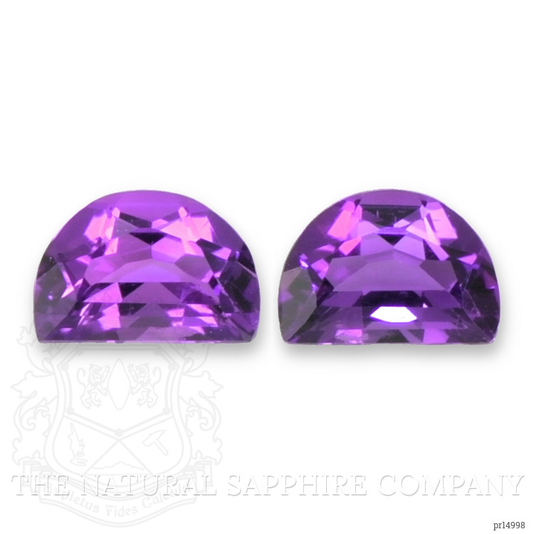 0.56 Ct.Tw. Purple Amethyst Pair from Brazil