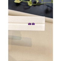 0.56&nbsp;Ct.Tw.Total Carat Weight Purple Amethyst Pair from Brazil Life Style
