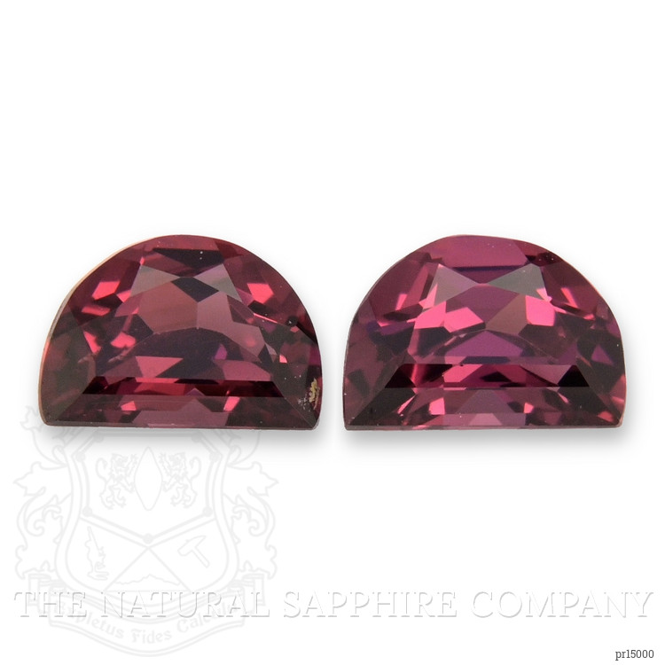 0.83 Ct.Tw. Red Garnet Pair from Madagascar