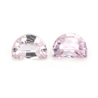 0.84&nbsp;Ct.Tw.Total Carat Weight Pink Sapphire Pair from Madagascar Video