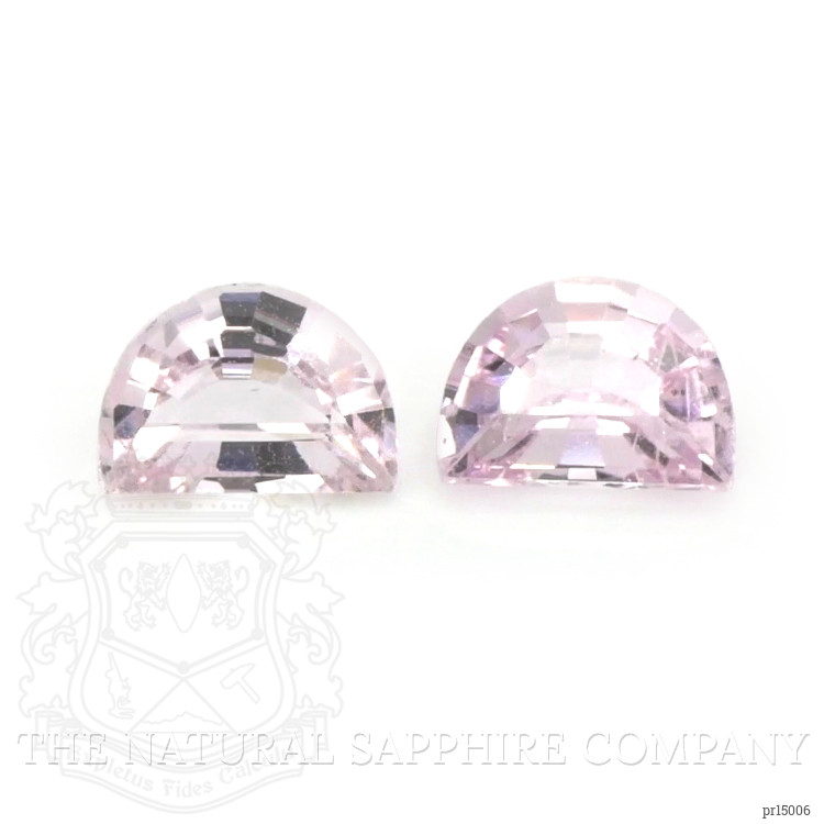 0.84 Ct.Tw. Pink Sapphire Pair from Madagascar